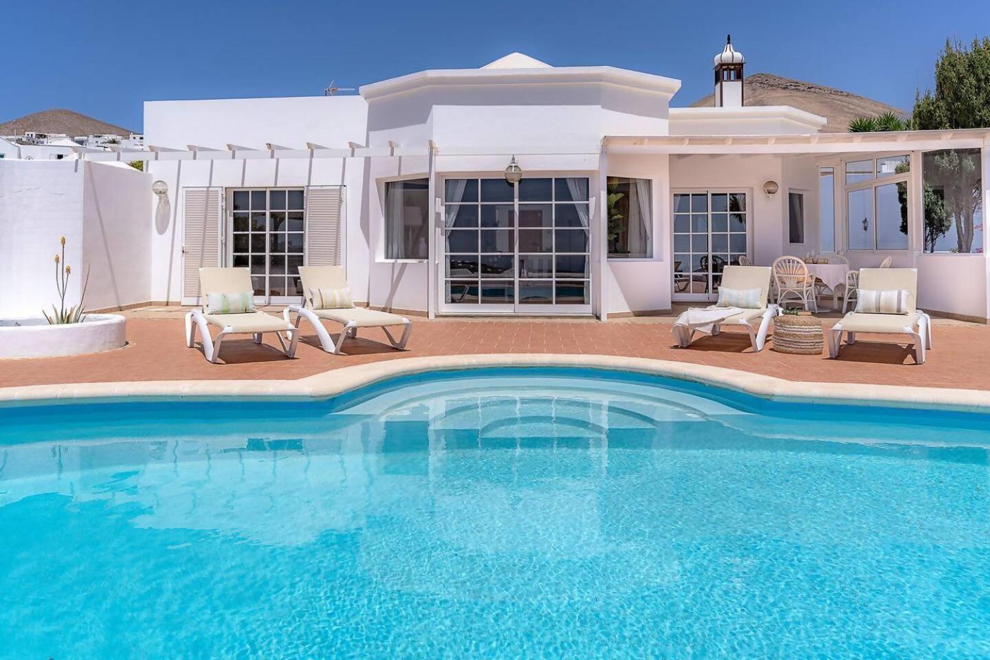 Amazing 3 Bedroom Ocean View With Pool Tías Exterior foto
